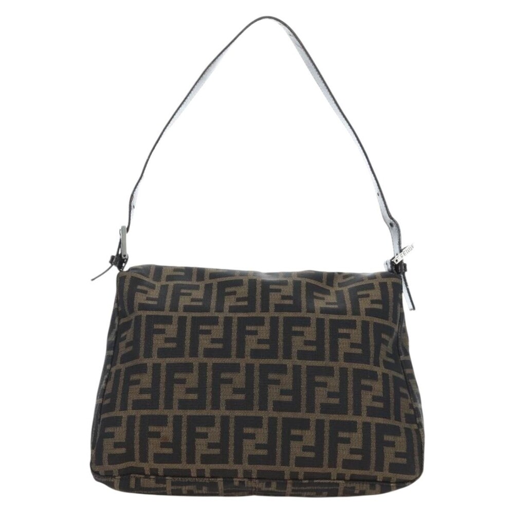 Fendi Zucca Mamma Baguette Tote Bag Brown